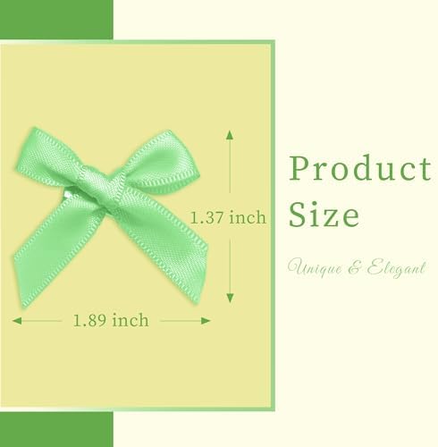 30PCS Small Hair Bows 3 Colors Mini Bow Hair Clips Satin Tiny Green Bow Clip Y2K Hair Accessories for Girls and Women - Image 4
