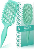 Curl Defining Brush with Wide & Narrow Teeth, Defines & Detangles Men/Women by Weldilgit