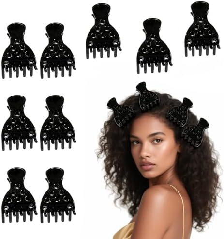 9 Hair Volume Clip for Styling,Root Claw Clips for Women Curly Thick Hair, Root Liffter for Curl Hair by Ivyu