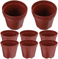 LIOOBO 50pcs Plastic Bonsai Training Pots Round Planters by LIOOBO