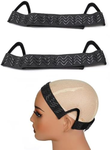 2Pcs Wig Grip Elastic Band For Lace Front Ear Free Non Slip Wig Bands by Unknown