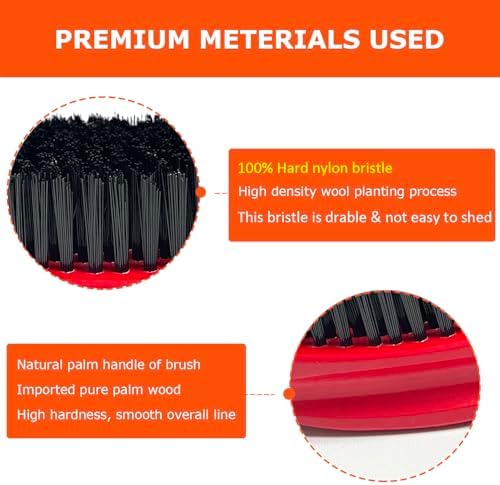 Palm Wave Brush 360 Curved Hard Bristle Hair Brushes for Men Wavers - Image 3