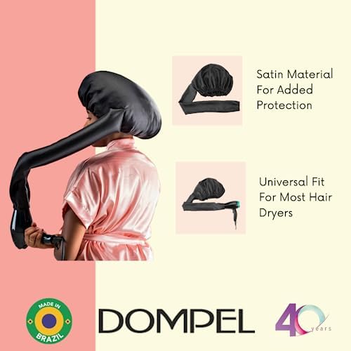 Dompel Black Satin Diffuser Cap | Enhance Hair Drying, Reduce Frizz | Model 393 (2 PCS) - Image 4