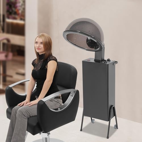 Standing Hair Steamer, Hooded Steam Cap for Natural with Adjustable Time and Temperature Settings Anti-Slip Feet Professional Bonnet Hair Care Equipment for Hair Salons Spas Beauty Salons and Homes - Image 4