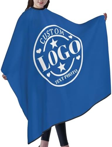 Custom Barber Cape Customized Haircut Capes Logo Text Photo Salon Hairdressing Apron for Home and Barbershop - Image 3