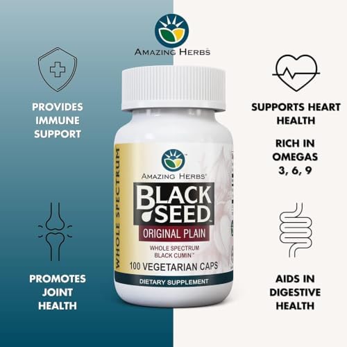 Amazing Herbs Whole Spectrum Black Seed Oil - 100 Count (2-Pack) - Image 3