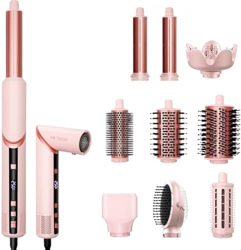Dryhsip 9 in 1 Hair Styler & Wrap Air Curler, High-Speed Hair Tools by Dryhsip