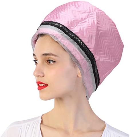 Heat for Deep Conditioning,Thermal for Hair Steamer for Hair Portable Electric Heat Hair Spa with 2 Gears Temperature Adjustment for Home Use by Unknown