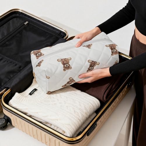 HiTotes Hair Tools Travel Bag Compatible with Dyson Airwrap Cute Floral Travel Case for Shark Flexstyle Hair Tools Organizer - Image 5
