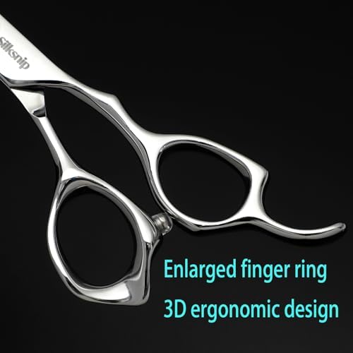 Hair Cutting Scissors Professional Barber Shears, Hairdresser Scissor Made Of Stainless Steel For Hairdressing Salon and Home Use Extremely Very Sharp Ergonomic Design - Image 5