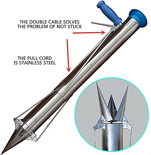 Seedling Planter Bulb Planters, Manual Transplanter, Seedling Transplanter, Vegetable Seedling Transplanter, Single-Handle Seedling Transplanter, for Outdoor for Rural for Garden - Image 4