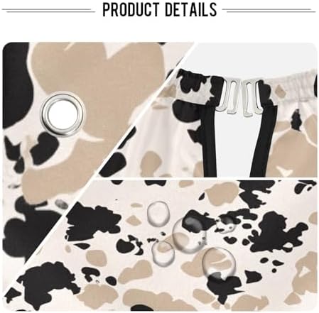 ALAZA Abstrac Leopard Spot Barber Cape for Men Women, Waterproof Haircut Apron Beard Shaving Bib Hair Cutting Cloth 55 x 65 Inch - Image 3