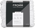 Fromm Softees Microfiber Hair Towels, Fast-Drying, 10-Pack, White by Fromm