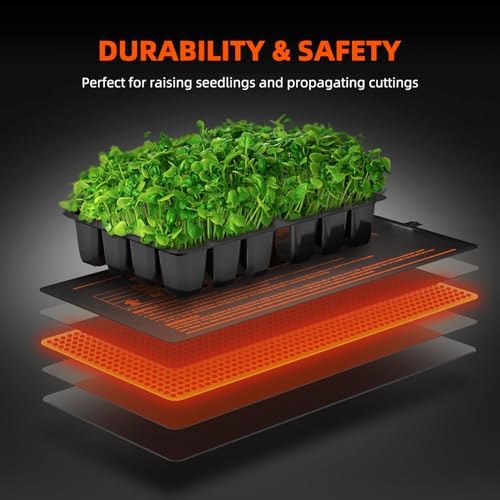 Spider Farmer 10"x20.75" Seedling Heat Mat with Built-in Thermostat - Image 3