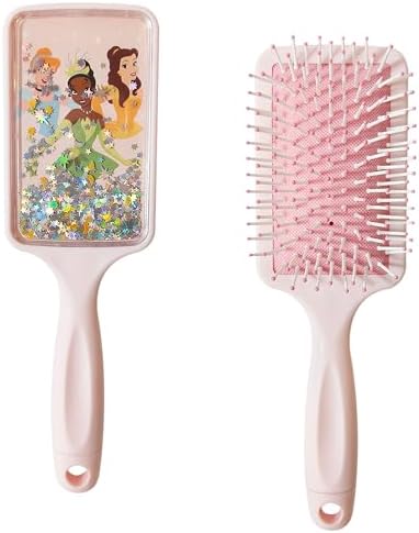 LUV HER Kids' Confetti Detangling Hair Brush - Fun Design with Disney Princesses - Gentle on Wet & Dry Hair - Ideal for Kids Ages 3+ - Makes Hair Care Enjoyable and Simple by LUVHERKIDS