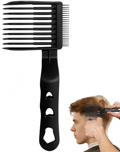 Blend Friend Fade Comb Set Black Self Hair Cutting Tools for Men & Boys 1PC by EHBELIF