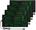 10"x20" 4 Pack Seedling Heat Mat for Seed Starting and Germination by Unknown