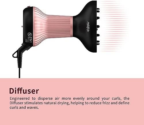 Diffuser Hair Dryer for Curly Hair, Enhances Curls and Volume Hair Diffuser - Image 6