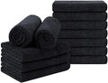 Orighty Salon Towels, 12 Pack Black Microfiber Hair Towel (16 x 29 Inch) by AllRightinOrighty