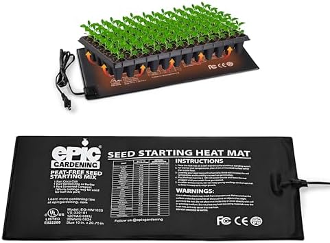 Seedling Heat Mat - 20W PVC Warming Mat by EpicGardening
