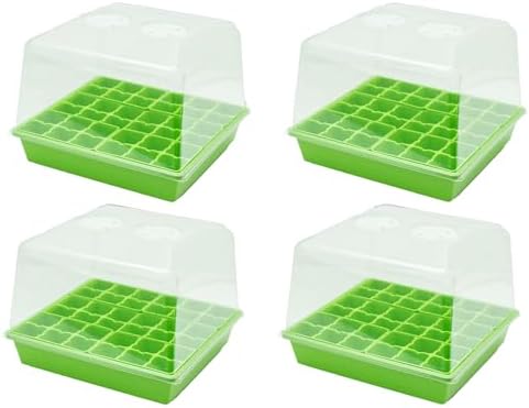 Bootstrap Farmer Countertop Seed Starter Kit in Green, Reusable 1010 Tray Bundle with Inserts and Humidity Dome - Image 4