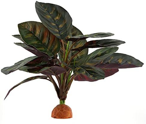 Fake Plant Reptile Terrarium Decor for Gecko Snake Tank - Image 4