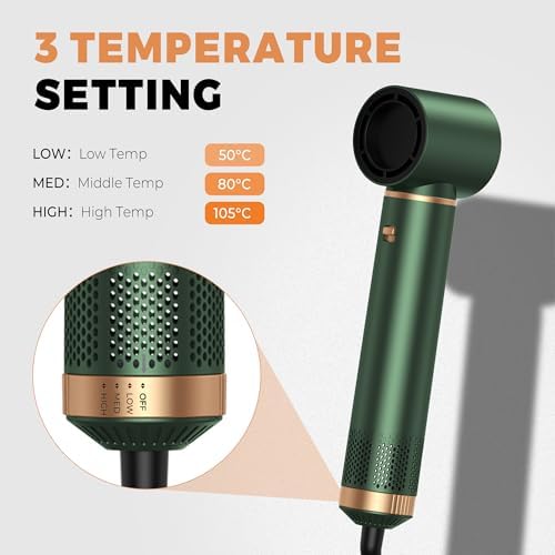 5 in 1 Blow Dryer Brush, Upgrade Hair Dryer Brush Set Multifunctional - Image 5