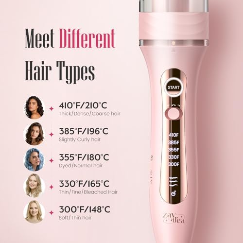 ZAVAREA Automatic Rotating Curling Iron for Long Hair - Image 5