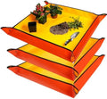 HNXTYAOB 3 PCS 39.5"X39.5" Extra Large Repotting Mat for Indoor Plants Transplanting and Mess Control, Gardening Gifts for Women Men by HNXTYAOB