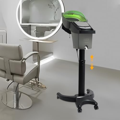 Portable Hooded Hair Dryer with Adjustable Stand 60 Inch Height 1000W Powerful Bonnet Dryer for Home Salon Barber Hair Drying Styling Deep Conditioning - Image 6