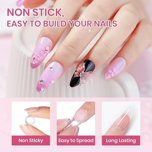 3d Sculpting Gel for Nail Art, Non-Stick Hand Solid Builder Gel - Image 6