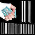 LIONVISON 3XL Square Nail Tips: No C Curve Flat Nails Tips for Home DIY by WelcometovisitLIONVISON