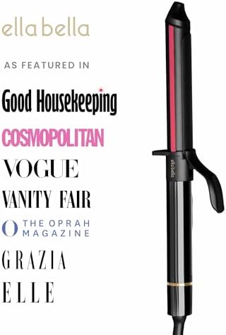 ELLA BELLA® Curling Iron 1 Inch with Infrared, Ceramic Wand, All Hair Types - Image 3