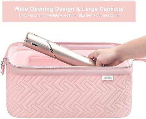 Leudes Hair Dryer Tools Travel Bag for Shark Flex Style Case Air Wrap - Image 4