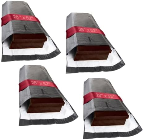 LAMINET Premium Heavy Duty Table Leaf Storage Bag Water, Scratch Resistant. Extra Thick Waterproof Exterior Heavy Duty Flannel Backing. Store Your Table Leaves Safely. Holds Leaves up to 26" Wide. by LAMINET