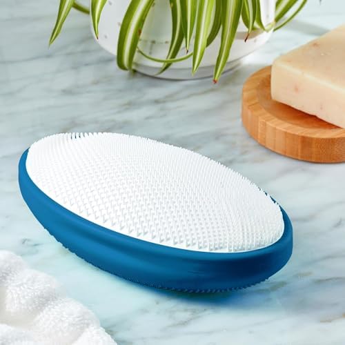 WIZKER Premium Ingrown Hair Brush – Deep Blue - Image 2
