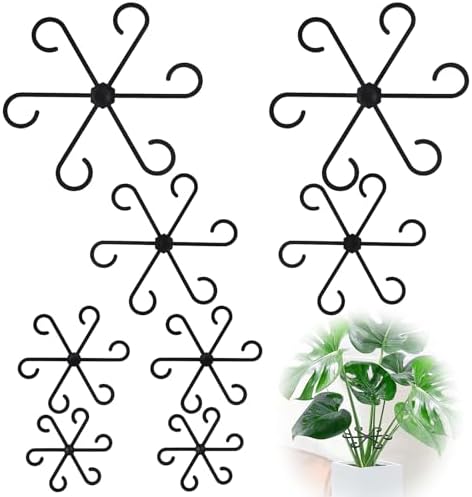 8PCS Plant Stem Support, Monstera Plant Support Clips for Indoor Plants by GLCSC