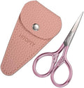 Small Pointed Scissors for Women Men Facial Hair, Beard, Mustache by HITOPTY
