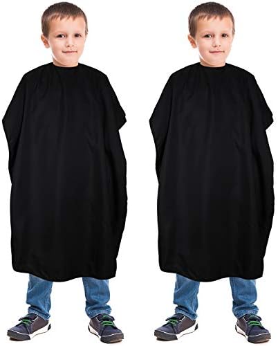 Geyoga 2 Pcs Kids Barber Cape Waterproof Hair Cutting Cape for Hair Stylist by Geyoga