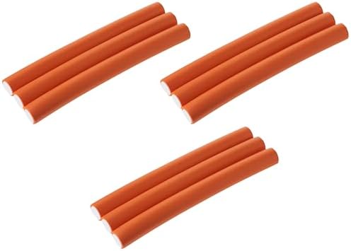 Diane Jumbo Twist-Flex Rod, Orange, 3 count 1 Inch (Pack of 3) by Diane