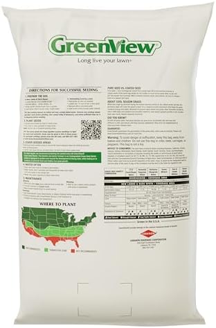 GreenView Pure Grass Seed Perennial Ryegrass Blend, 20 lb. Bag - Image 3