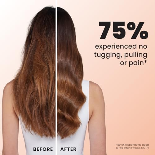 Tangle Teezer Ultimate Detangler Brush, Straight to Wavy, Apricot - Image 6