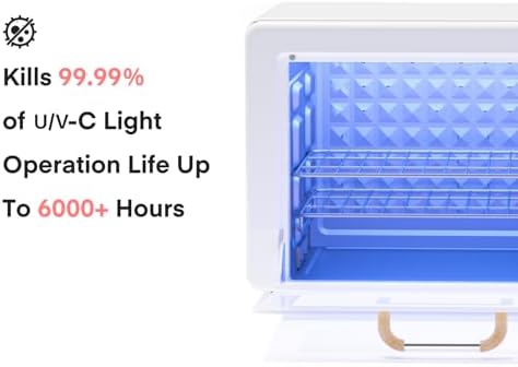Yofuly 10L Large Capacity Hot Air Cabinet for Nail Tools - Image 3