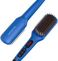 MEGAWISE Ceramic Ionic Hair Straightener Brush, 20s Heat, Dual Voltage by MEGAWISE
