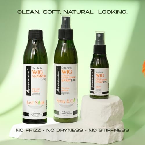 Awesome Synthetic Wig Leave-in Conditioner Spray, pH6, Professional Wig Care Solution, Detangle Spray, Moisturizes & Replenishes Synthetic Wigs, Easy Combing, Contains Coconut Oil, 7 fl oz - Image 5