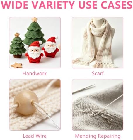 SWEET VIEW Crochet Needles for Hair, Different Sizes Latch Hook for Hair - Image 7