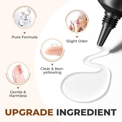 UNA GELLA Super Strong Nail Glue 2Pcs*10ml Semi Solid - Image 6
