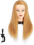 20-22" Mannequin Head with 100% Human Hair for Hairdresser by Headwinn