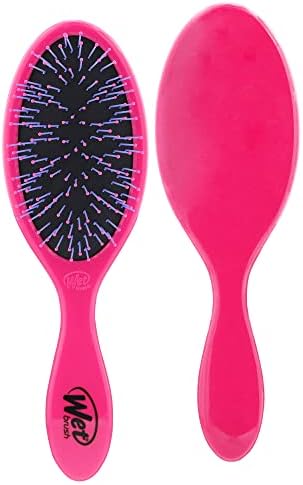 Wet Brush Original Detangler for Thick Hair - Exclusive Ultra-soft IntelliFlex Bristles - For All Hair Types, Women, Men, Wet and Dry Use - Pink, 1 Count (Pack of 2) - Image 2