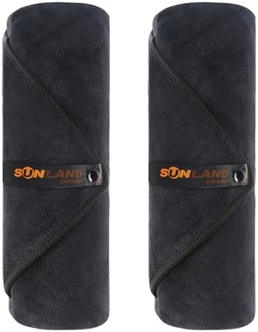 SUNLAND Microfiber Gym Bath Towels for Men Women 24x48In by SUNLAND